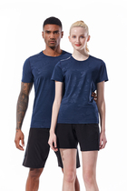 Sports Quick Dry Xiangyun Jacquard Leisure Short Sleeve Custom Marathon Running Group Fitness Group Work Clothes Custom logo