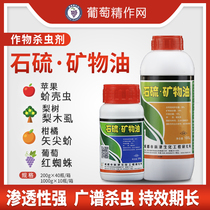 Stone sulfur mixture garden cleaning agent mineral oil pear wood lice Orchard grape citrus pesticide sterilization insecticide