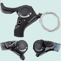 Dial front dial finger 21 general mail mountain bike right hand bike left front and rear device 7-speed folding road car variable speed