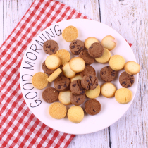 Bolu Meng Puqi soft yoghurt butter cookies strawberry sandwich biscuit snacks snack snack snack food