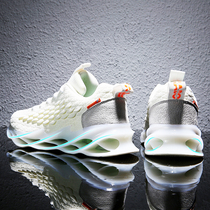 Mens shoes autumn 2022 new trendy shoes blade mens sports and leisure running shoes shock-absorbing running net red shoes all-match