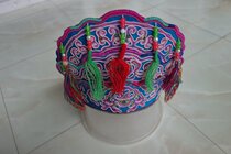 Hominin Tone Cabinet Seeking to know Sound and Dong children hat Handmade double stitch embroidered inner diameter approb. 19cm b-60048