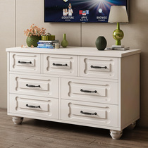 Bucket simple modern Nordic style Hannes living room bedroom high TV cabinet storage storage drawer cabinet