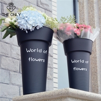 Wei Yi Xing flower bucket Household plastic flower bucket flower bucket Flower bucket Florist special large flower arrangement bubble flower bucket