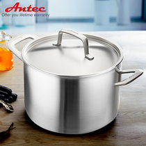 Antike five-layer composite 316 stainless steel soup pot 24cm uncoated stew pot soup pot Induction cooker open flame