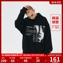 FPA(VENGETICE) virtual portrait hoodie sweater Guochao brand American autumn street hoodie jacket men