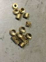 Copper insert of copper insert in the case of copper insert