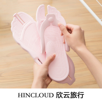 Travel supplies portable folding tourist slippers beachhole holiday anti-ski beachshoes men swimming slippers outdoor sandals