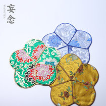 Delusional tea set Yunjin tea mat Tea mat Linen tablecloth cloth Tea towel Tea cup mat Dry bubble pot Tea tray