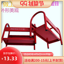 Fire fighting equipment rack dry powder fire extinguisher rack sub-floor bracket 4 5 8kg fire extinguisher box base placement bracket
