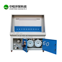 Movable polished automatic drawer type pulse dust removal bench wood grinding foundry dust treatment equipment