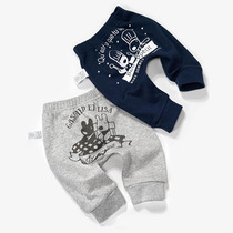 Baby Big pp pants spring and autumn baby loose cotton trousers comfortable thin baby pants casual wear Haren pants