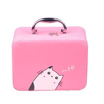 Toolbox pick up eyelash graft portable makeup box pro handbag kit kit beauty pattern embroidery storage box