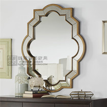 Post-American postmodern soft-mounted mirror mirror Decorative Mirror Xuan Guan Fireplace Mirror Custom Toilet Mirror Comb Dresser