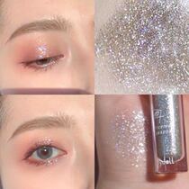 Two pieces of orange liquid eye shadow Pearlescent film sequin silkworm liquid 03 07 08 09