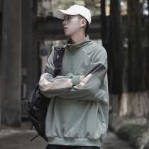 Sweatshirt Men Tide ins High Street 2021 Spring and Autumn Thin Tide Brand Loose Hooded Top