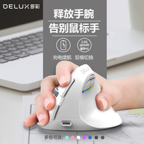 Colorful M618mini vertical mouse Wireless Bluetooth dual-mode charging Photoelectric vertical side grip Ergonomic mute