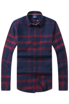 GOLD SHARK Golden SHARK ACS31711 plaid shirt men long sleeve spring autumn loose youth checkered shirt