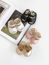 (Slightly defective products at a loss)Chen Chen mother baby leather shoes Soft-soled toddler shoes