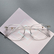 2020 new fashion Danyang transparent glasses frame full frame jelly color glasses frame tr90 personality frame 3158