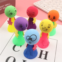 Bouncing elf bouncing doll cartoon expression doll little man jumping person kindergarten children gift toy