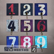 Creative Wall Wall adhesive hook clothing store keychain hanger Wall Wall decoration