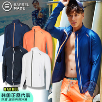 South Korea BARREL sunscreen quick-drying surf diving suit jellyfish clothing long sleeve jacket men 17 summer New