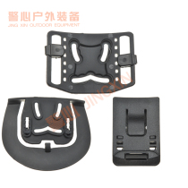 Film and television props accessories CQC waist hanging three hole set toy set accessories engineering plastic plastic steel