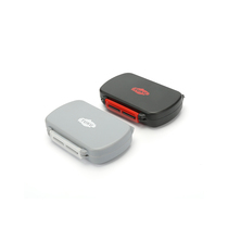 Touku TUKU new hook box 6 grid double cover hook special box parts box small convenient and strong wear-resistant