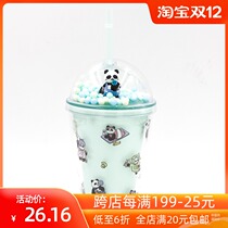 MINISO Famous Products Global Panda Theme Illustration Contest Series Plastic Suction Cup 380ml