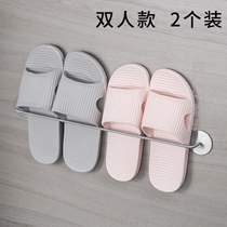 Toilet Slipper rack sanitary bath room towel hanging slippers Wall Wall shower door rear door rack