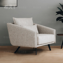 Nordic sofa down small apartment ins net red pink single-seat combination clothing store Girl heart sofa