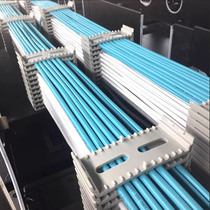 Plastic external card fixer integrated wiring machine room cabinet five or six types of network cable organizer