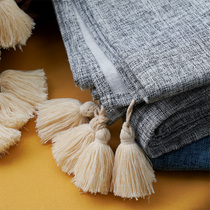 Table cloth art cotton linen Chinese style brief Nordic pure color thickened linen small fresh rectangular dining cloth tea table cloth