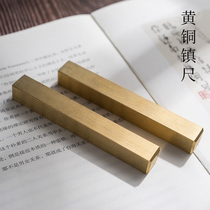Qingyung brass town multifunctional creative metal pen shelves for adult writing pen written pen crackdown by crackdown on French painting small-charted paper pressed paper towel parts for paperwork