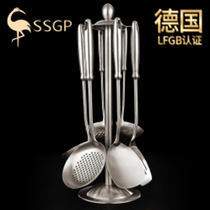 German Pan Shovel Home Suit 304 Stainless Steel Kitchen Complete Scoop Spoon Saute Scoop scoop Scoop Kitchenware Seven Pieces