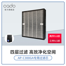 CADO air purifier in addition to formaldehyde filter is suitable for: AP-C300GA