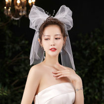 Han Style Bridal Head Yarn Wedding wedding photo-head Photo Studio Photo Brigade Shooting Long Wedding Brief head yarn