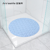 Round shower room non-slip mat Bathroom bath mat Household toilet toilet waterproof mat room drop mat