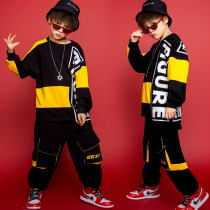 Children acting out of the street dance suit boy hip hop performance Costume Tide Clothing primary and middle school students hiphop girls 61
