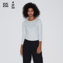 ZUCZUG 4M36 Thin wool knitted fabric Tight Long sleeve T-shirt C0193TS03-60