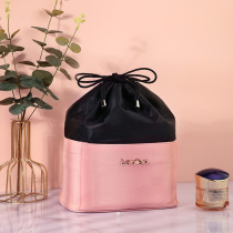 Lazy makeup bag female large-capacity portable travel business trip net red drawstring waterproof storage bag ins wind super fire
