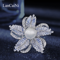 Korean brooch brooch pin fixed clothes decoration creative Joker cardigan womens accessories simple anti-light