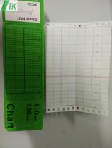 Recording paper 114-1043 Original temperature recording paper 0-300 ER100 recording paper Chuanyi recording paper