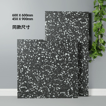 Imitation terrazzo floor tiles non-slip gray white spot Guest restaurant clothing store toilet tile antique brick 600X600