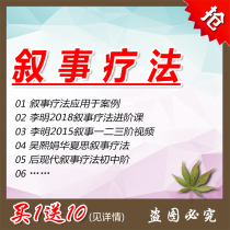 Narrative Therapy Collection Li Ming Wu Xijuan Postmodern Narrative Psychology Junior High School Advanced Consulting Course