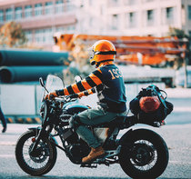 Retro motorcycle windshield Longjia V V Ba 250 Lifan V16 Benali Empire 400 Locomotive Modification