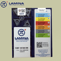 Swiss Lamina CNC turning blade TCMT16T304NN LT10 Cemented carbide PVD coating new packaging
