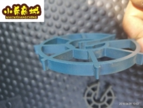 Building Wall column cushion wall card plastic card plum flower support plate fixed protective layer member pillar steel buckle