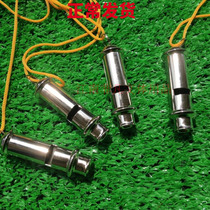 Referee whistle double-tone whistle escape police whistle Super Large Volume life-saving high frequency stainless steel survival whistle